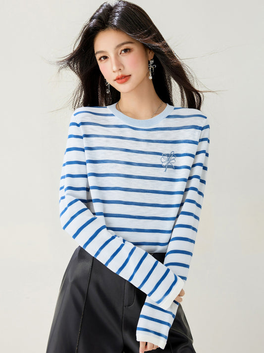 Fashion Style  Sleeve Length   Long Sleeve Knit Top for Women