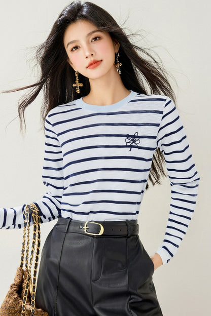 Fashion Style  Sleeve Length   Long Sleeve Knit Top for Women