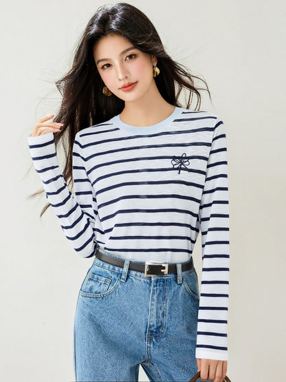 Fashion Style  Sleeve Length   Long Sleeve Knit Top for Women
